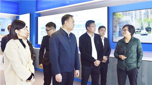 中南智能董事长杨漾一行来威胜集团考察交流