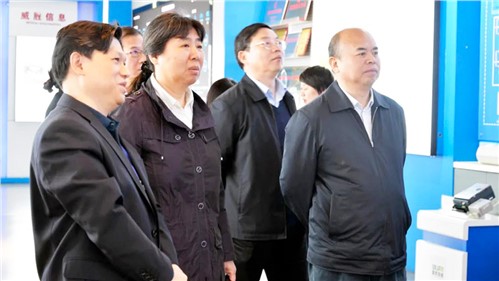 国家统计局工业司副司长朱虹一行莅临威胜集团考察调研