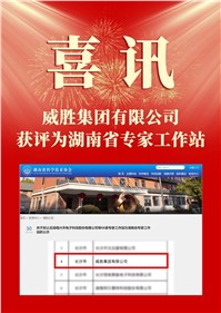 喜讯|威胜集团被认定为湖南省专家事情站